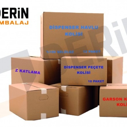 Endüstriyel Kağıt Grubu Kolileri